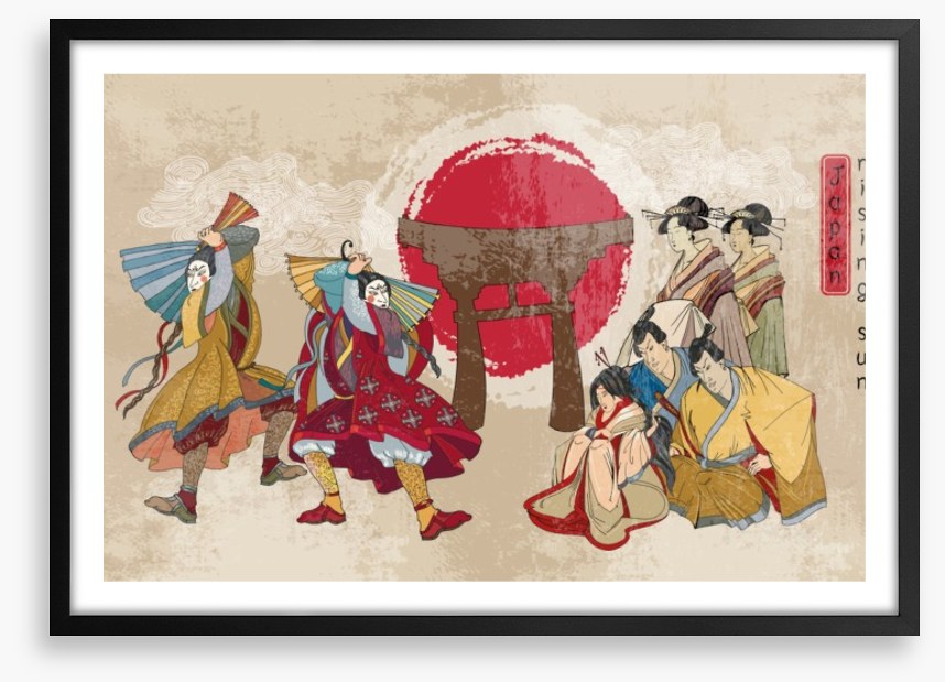 Rising sun kabuki 1
