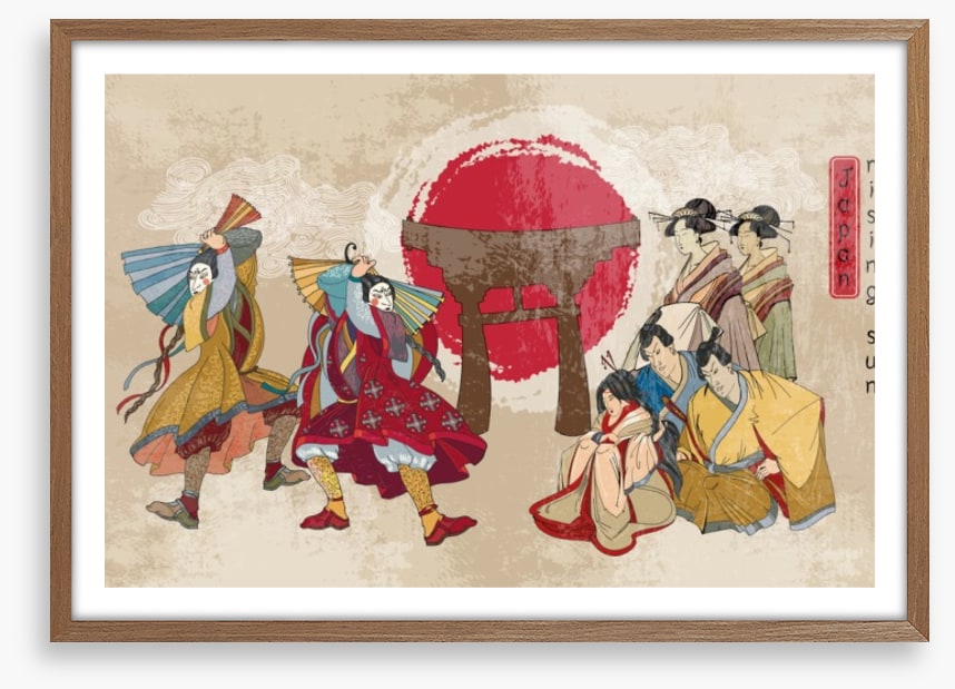 Rising sun kabuki 1