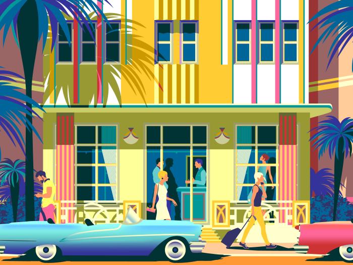 Ocean Drive days