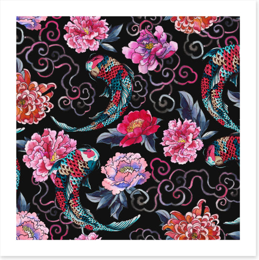 Floral fish