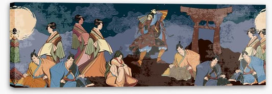 Evening kabuki panorama