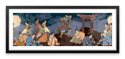 Evening kabuki panorama
