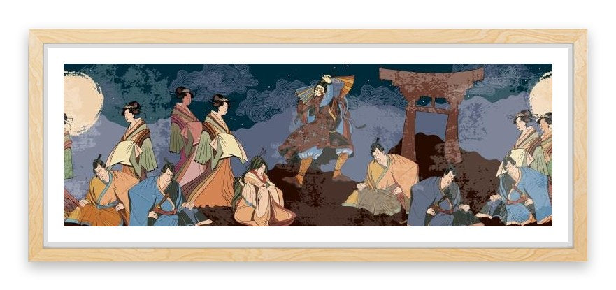 Evening kabuki panorama