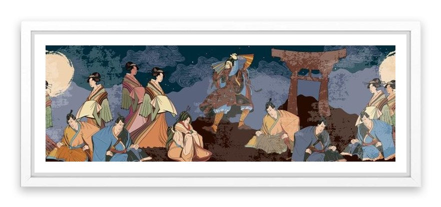 Evening kabuki panorama