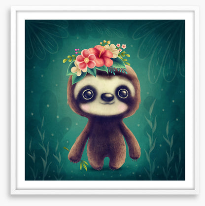Sweet sloth smile