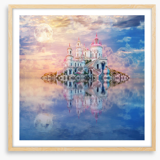 Wonderland castle lake