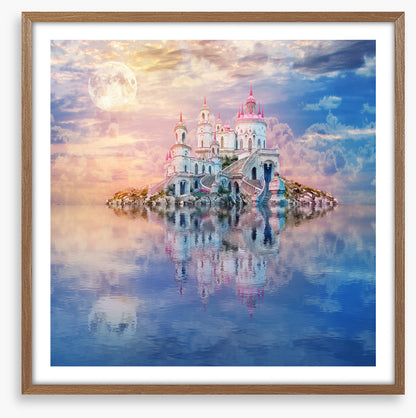 Wonderland castle lake