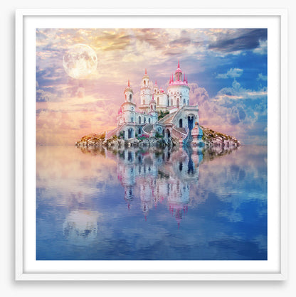 Wonderland castle lake