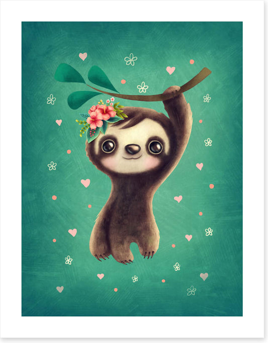 Sweet sloth swing