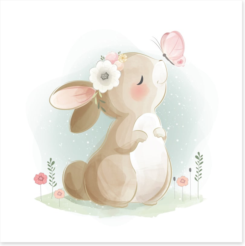 Bunny kisses