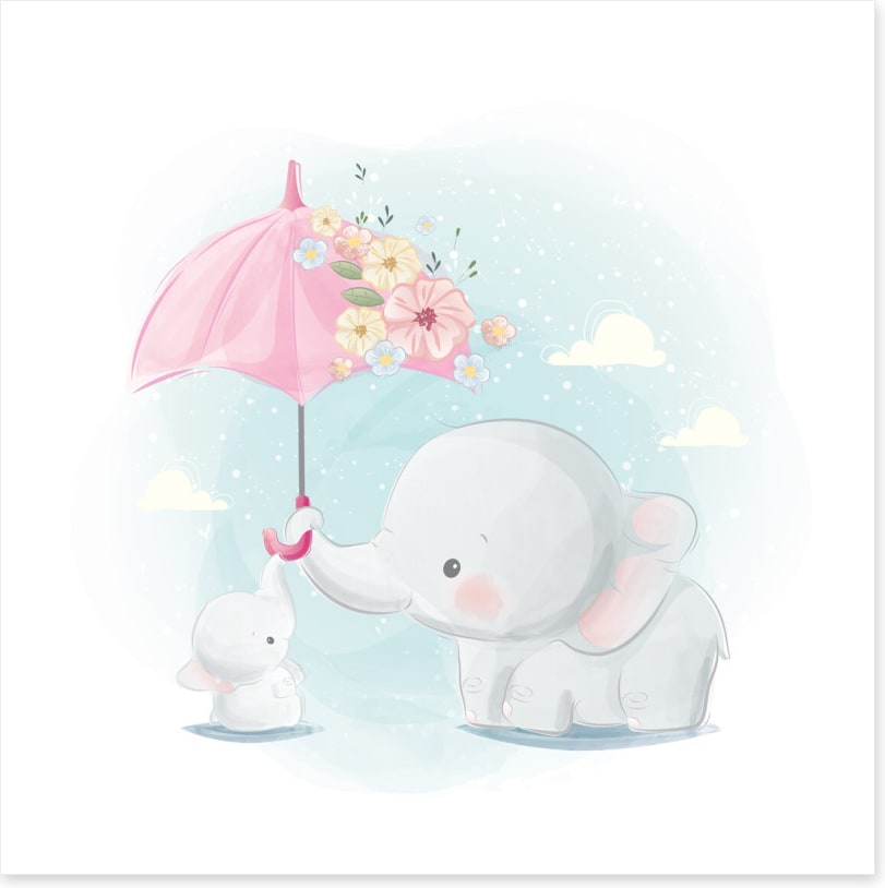 Spring showers
