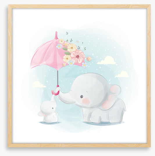 Spring showers