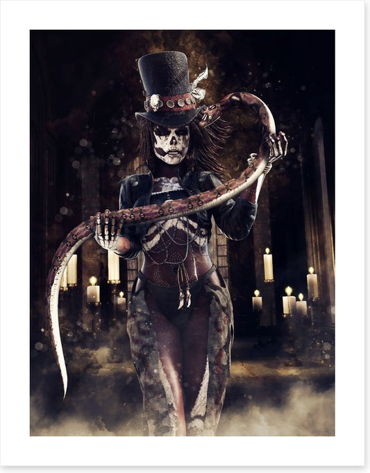 The snake sorceress