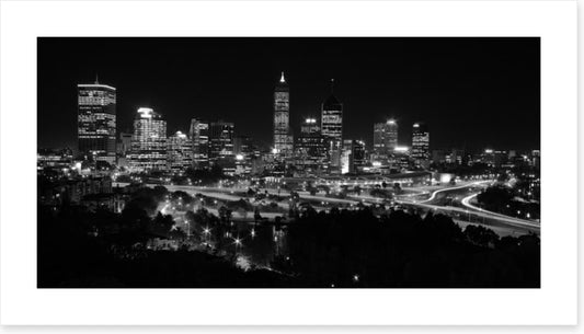 Perth night skyline