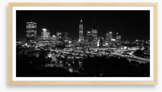Perth night skyline