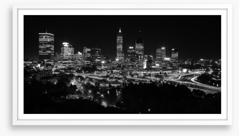 Perth night skyline