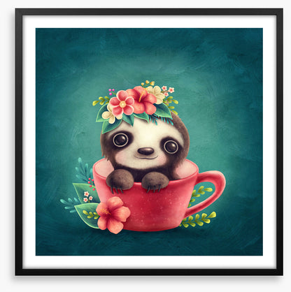 Tea cup sloth