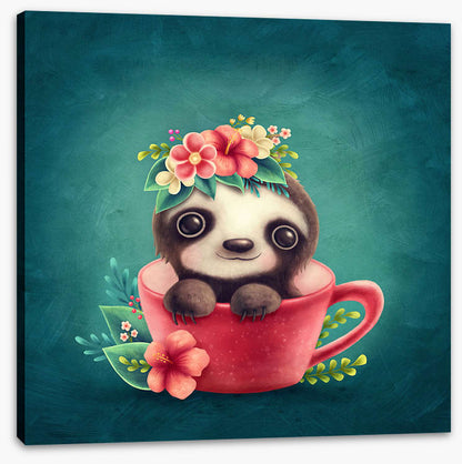 Tea cup sloth