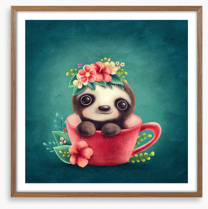 Tea cup sloth