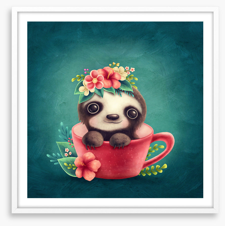 Tea cup sloth