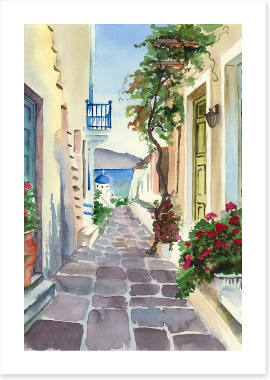 Santorini stroll