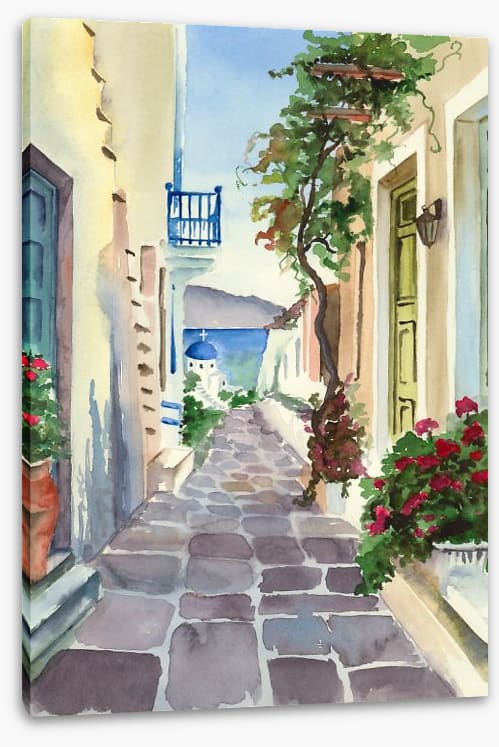 Santorini stroll