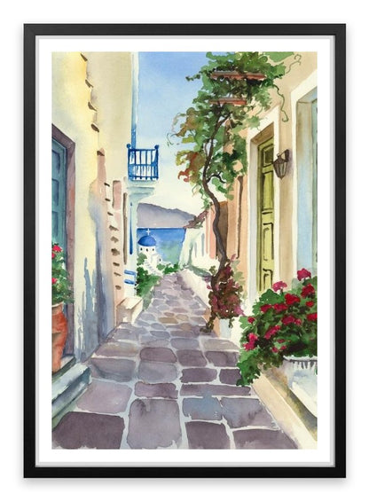 Santorini stroll