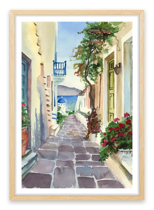 Santorini stroll