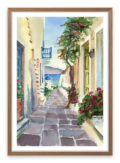 Santorini stroll