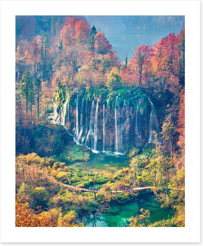 Across autumn