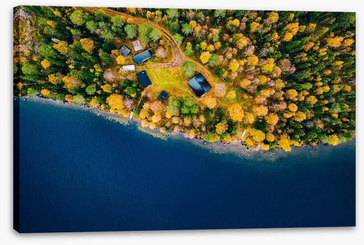 Beside the lake
