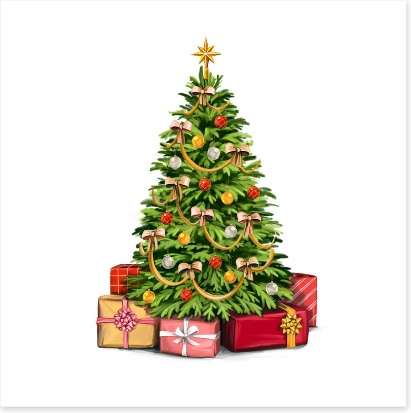 The Christmas tree