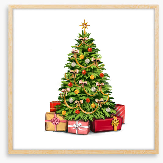 The Christmas tree