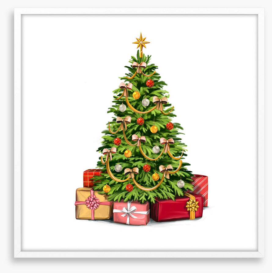 The Christmas tree