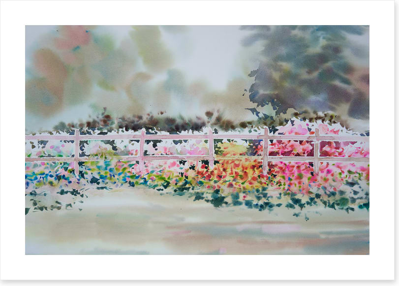 The flower fence