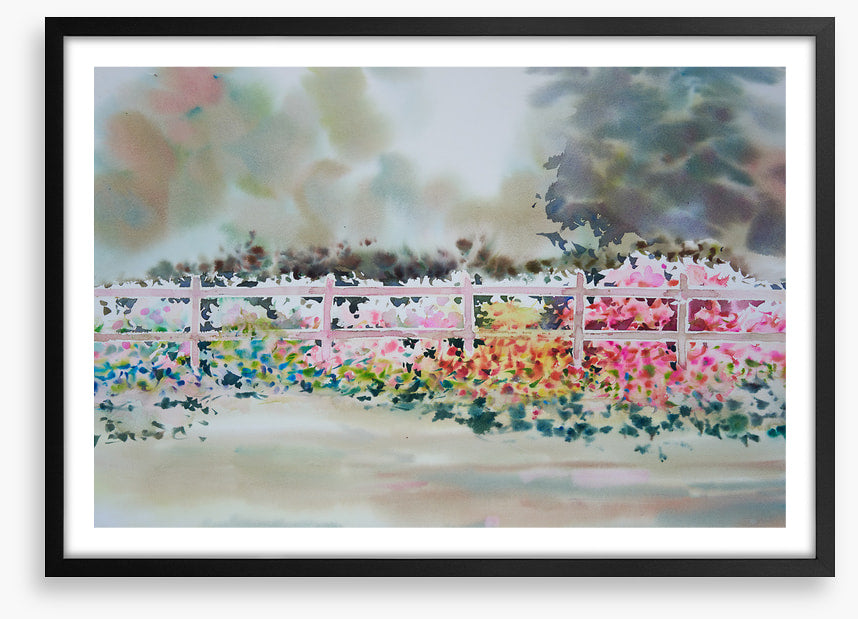 The flower fence