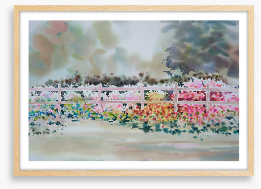The flower fence