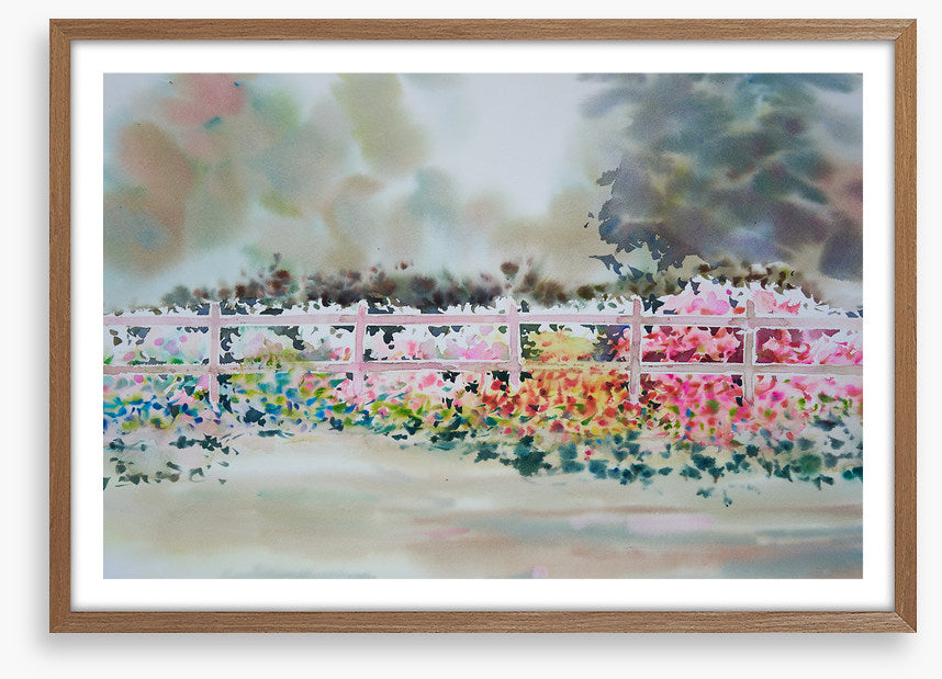 The flower fence