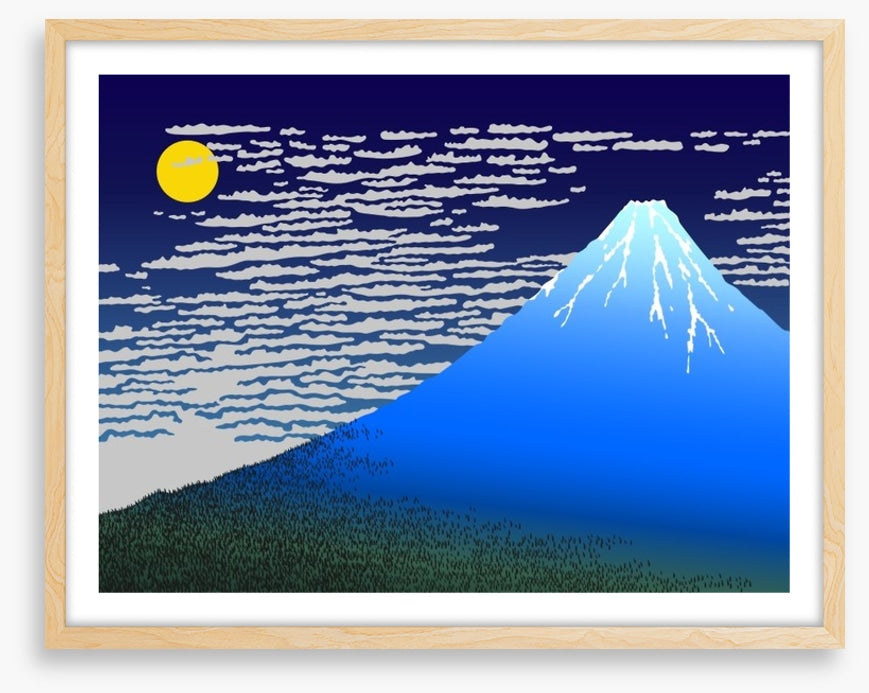 Blue mountain dusk