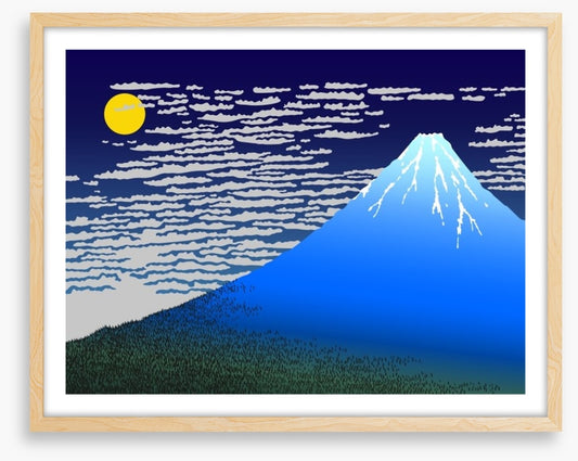 Blue mountain dusk