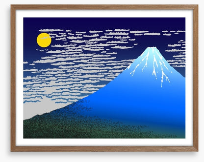 Blue mountain dusk
