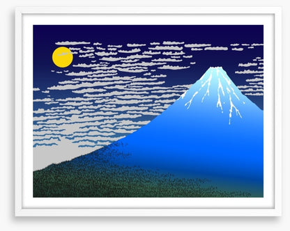 Blue mountain dusk