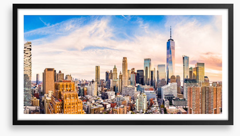 Lower Manhattan skyline