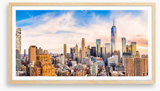 Lower Manhattan skyline