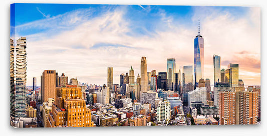 Lower Manhattan skyline