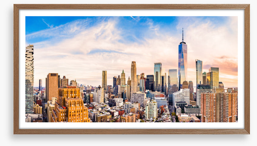 Lower Manhattan skyline