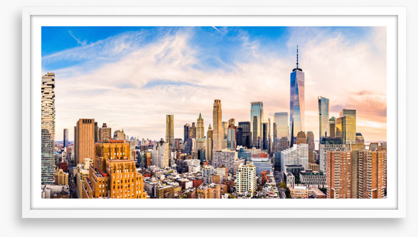Lower Manhattan skyline