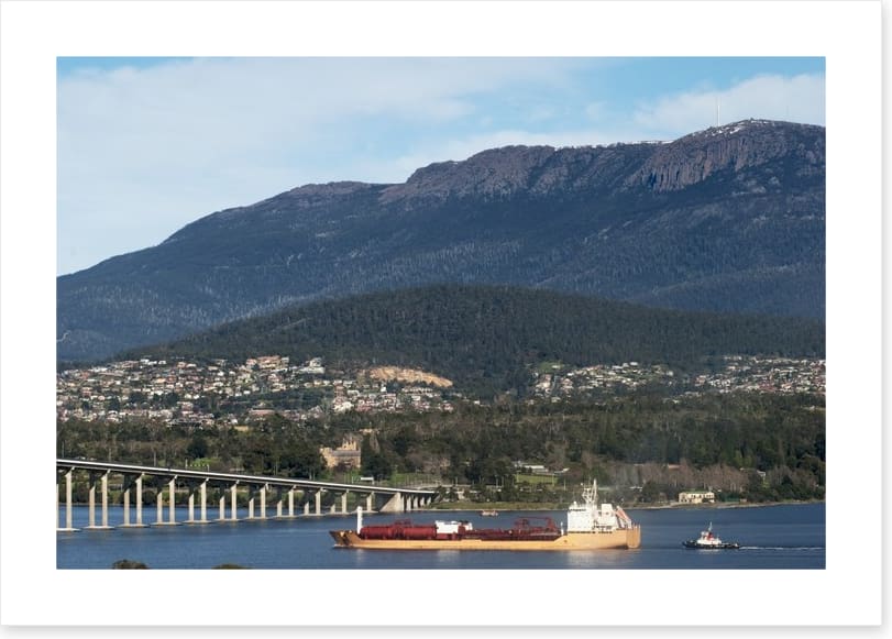 The Tasman Bridge in Hobart