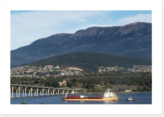 The Tasman Bridge in Hobart