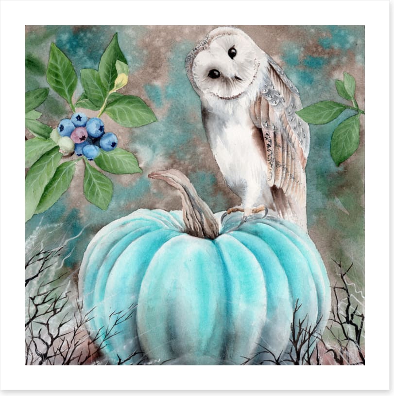 The pumpkin owl